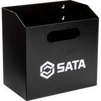 Työkaluvaunun roskakori/paperiteline Sata Pro, sivureikälevyyn