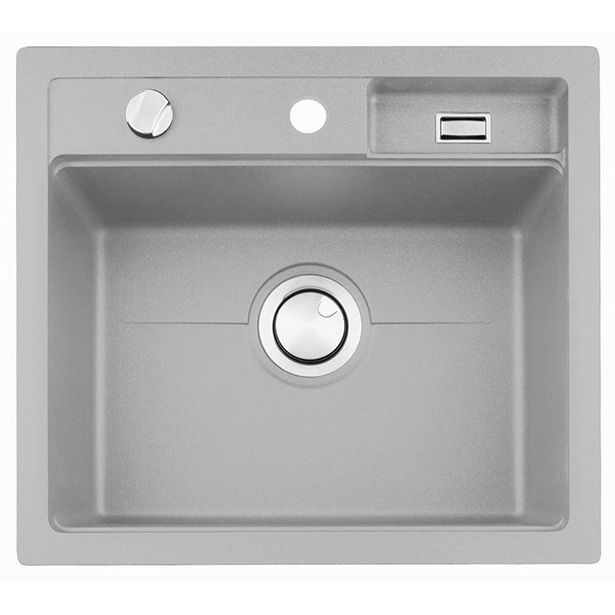 Keittiöallas Stala Combo CEG51-57G, 570x510mm, komposiitti, harmaa