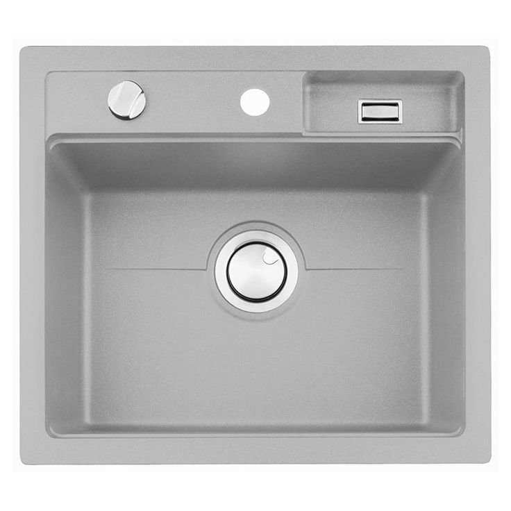 Keittiöallas Stala Combo CEG51-57GF, 560x500mm, komposiitti, harmaa, huullettava