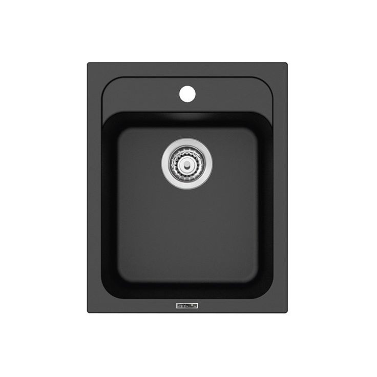 Keittiöallas Stala Combo CEG40-50B, 400x500mm, komposiitti musta