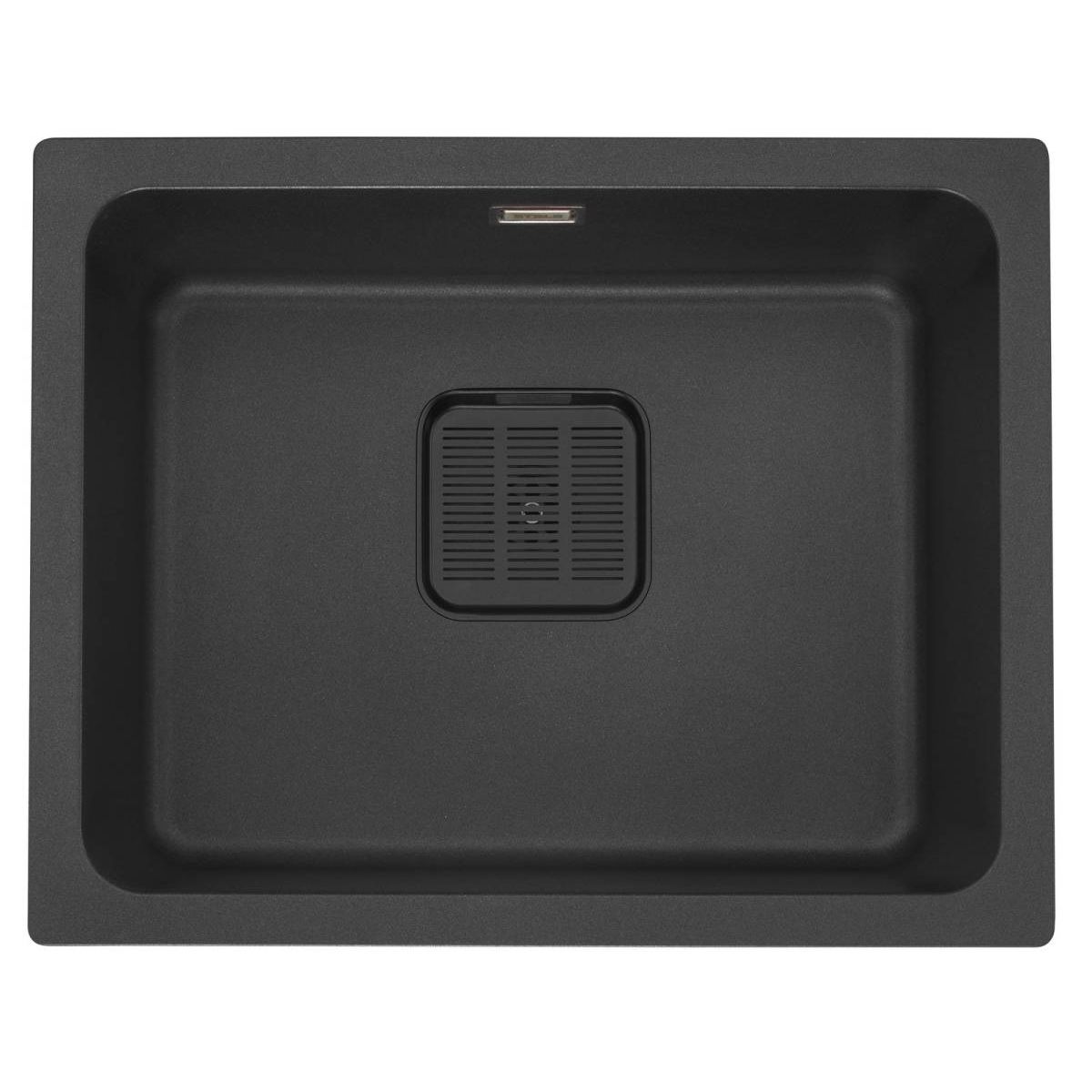 Keittiöallas Stala Combo CEG-50B, 560x445mm, komposiitti, musta