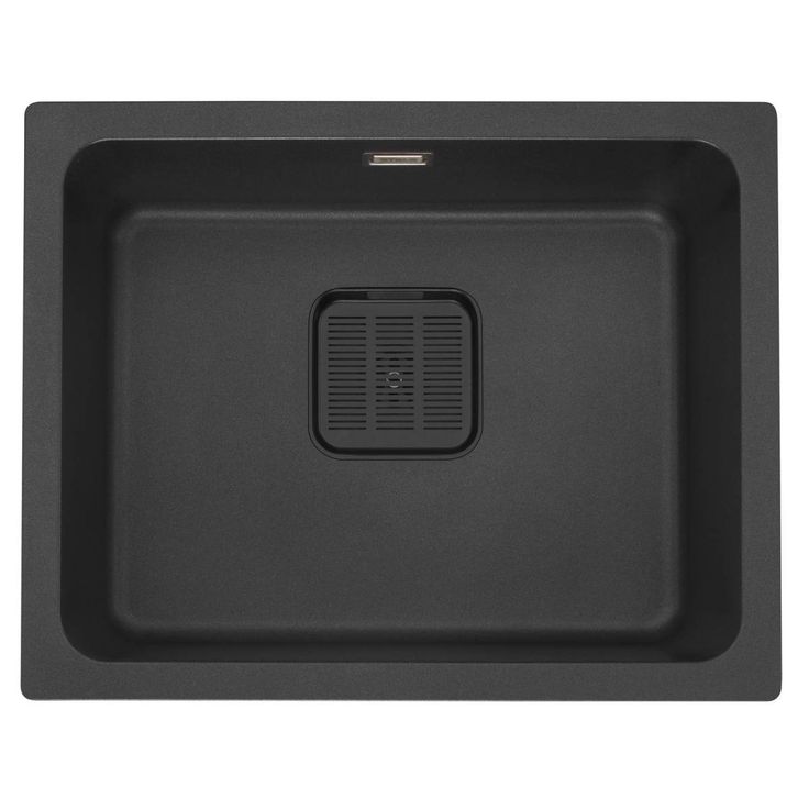 Keittiöallas Stala Combo CEG-50B, 560x445mm, komposiitti, musta