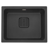 Keittiöallas Stala Combo CEG-50B, 560x445mm, komposiitti, musta, Verkkokaupan poistotuote