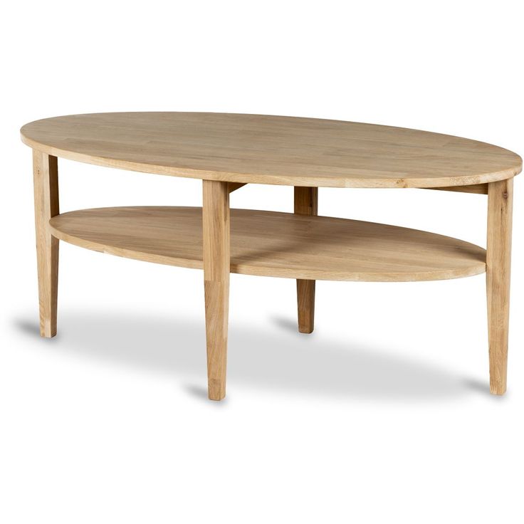 Sohvapöytä Stenexpo Freemont 120x60x52cm ovaali valkoöljytty tammi