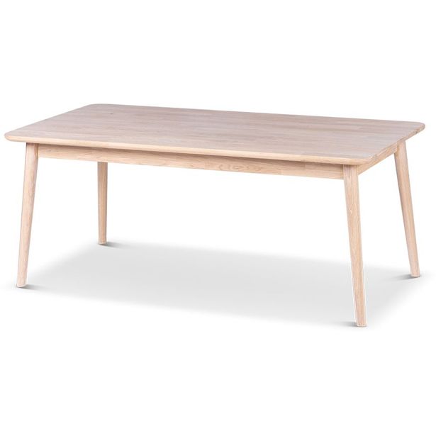 Sohvapöytä Stenexpo Orust 120x60cm valkoöljytty tammi
