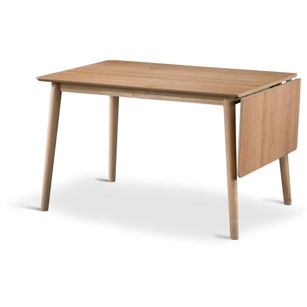 Ruokapöytä klaffilla Stenexpo Gotland 120/160x80x75cm 