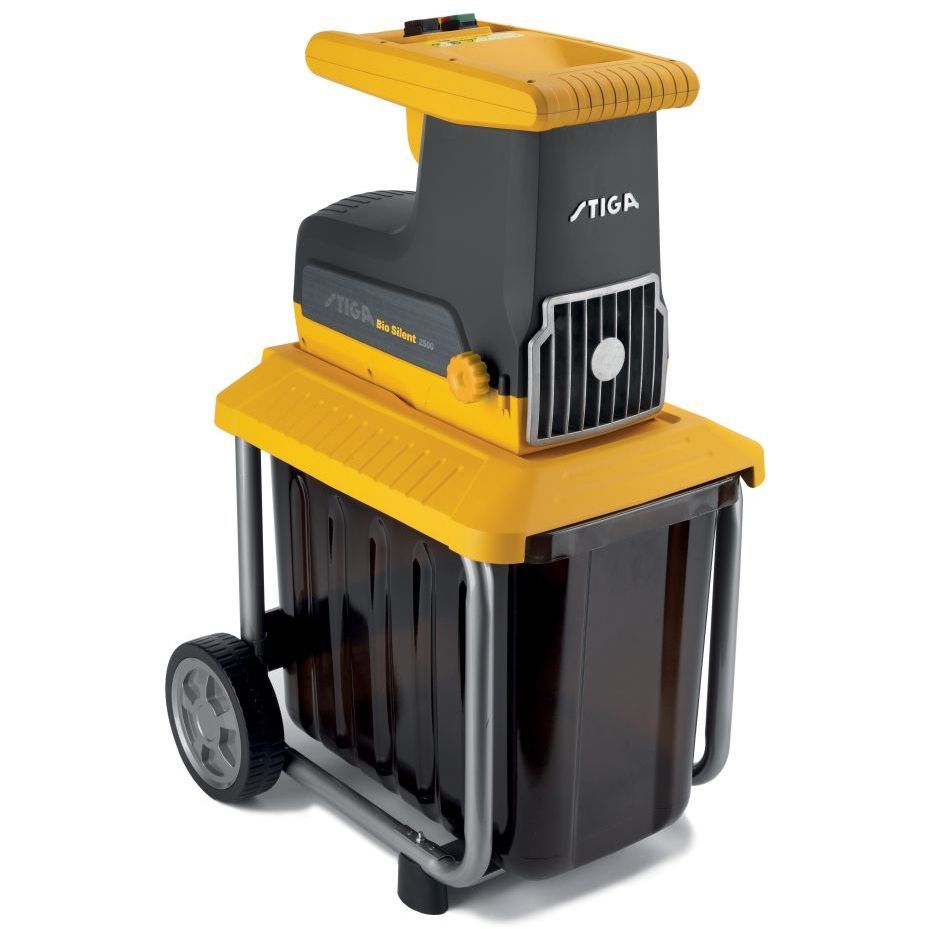 Oksasilppuri Stiga Bio Silent, 2500W, murskaava