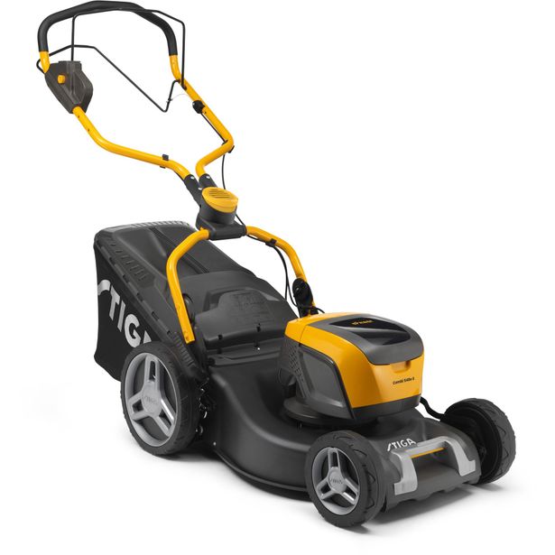 Akkuruohonleikkuri Stiga Combi 548E S Kit, 48V, 2x4.0Ah akuilla
