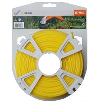 Siima Stihl pyöreä, 3.0mm, punainen, 56m rulla