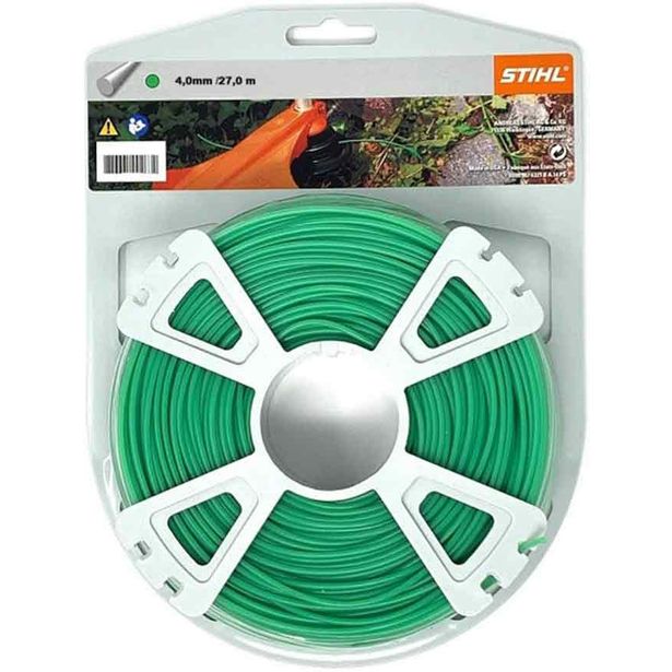 Siima Stihl neliö, 4,0mm, 27m rulla, erittäin tehokas