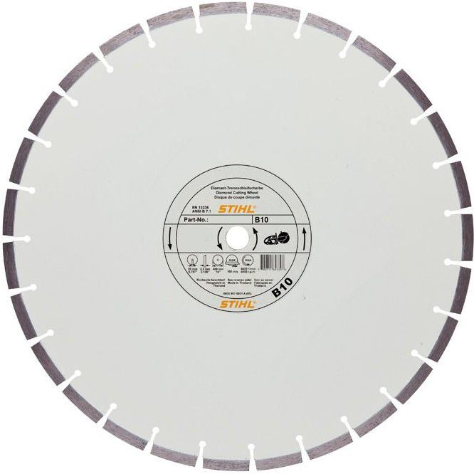 Timanttikatkaisulaikka Stihl D-B10, 350mm, betonille ja rakennusmateriaaleille