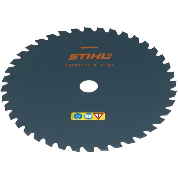 Ruohoterä Stihl 250-40, Ø250mm, 40 hammasta