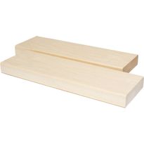 Lankkulaude Suomen Tervaleppä, 43x160x1950mm, haapa