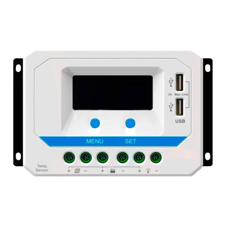 Säädin LCD-näytöllä Bright Solar ViewStar, 30A