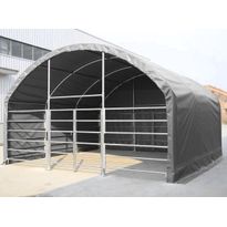 Karjateltta Ranch Farmer, 4x4x3.5m, 900g pvc, harmaa