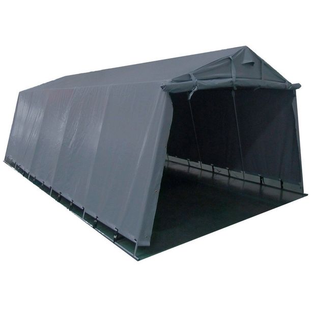Autoteltta Prohall, 2.7x5.1m, 500g, harmaa