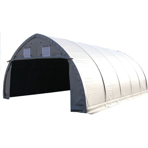 Kalustohalli Ranch, 6.1x12.8x3.66m, pvc, 900g