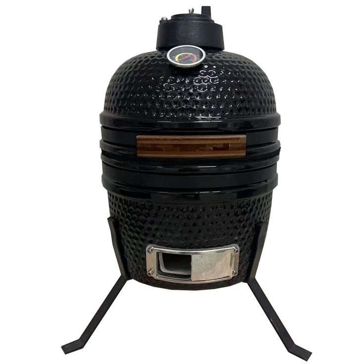 Hiiligrilli BlackFlame Kamado 13", musta