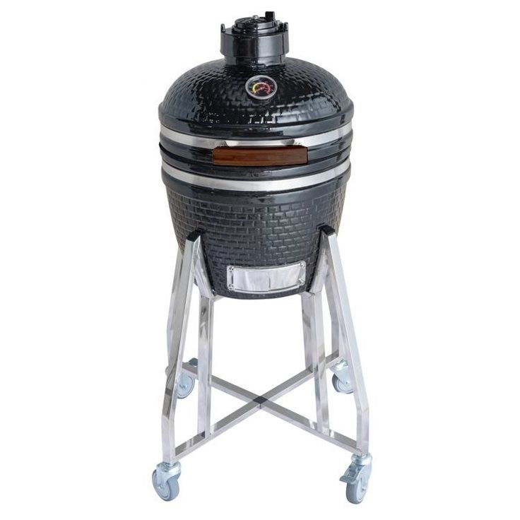Hiiligrilli BlackFlame Kamado 16", musta