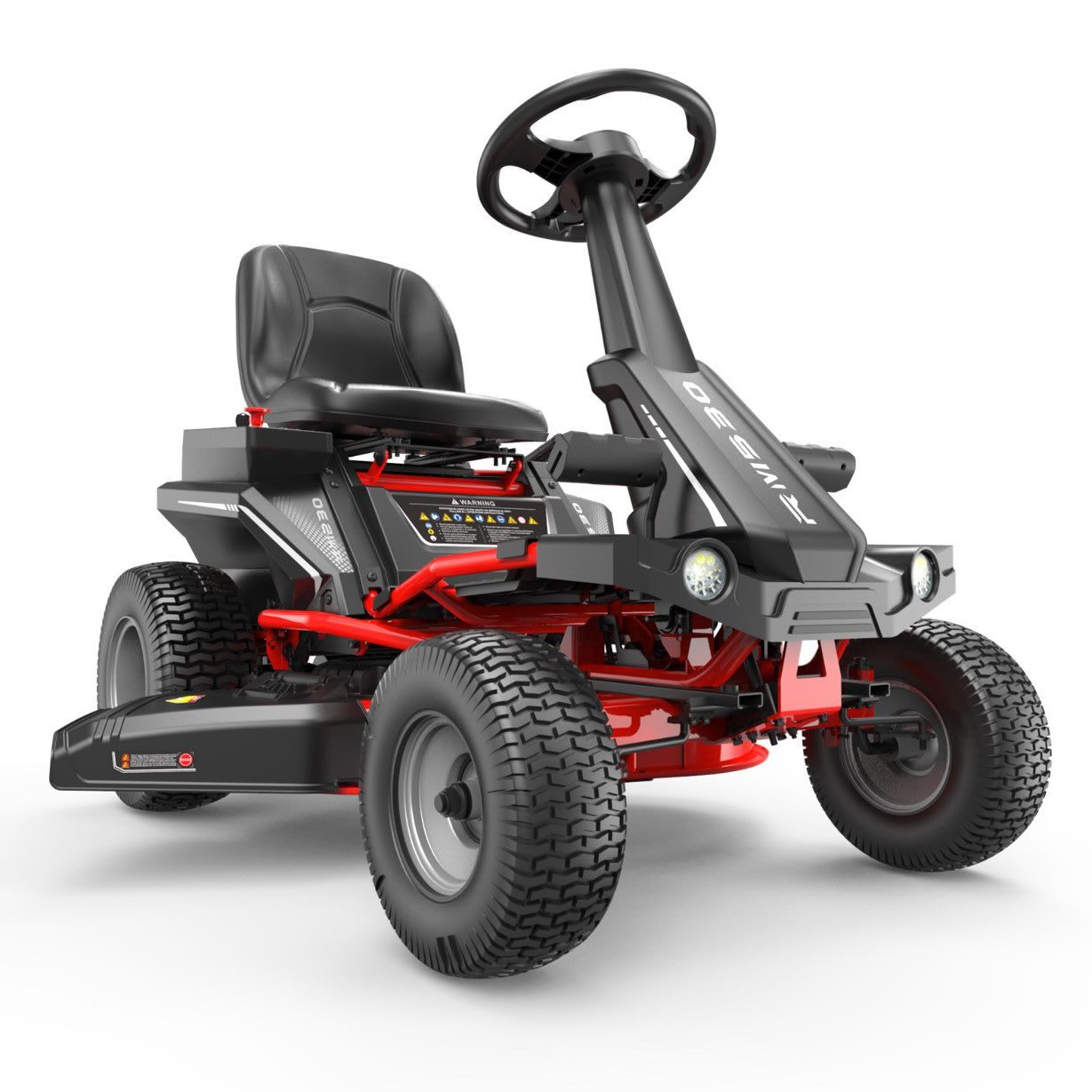 Päältäajettava ruohonleikkuri Ducar 36", 1000W, 48V, 75Ah akulla