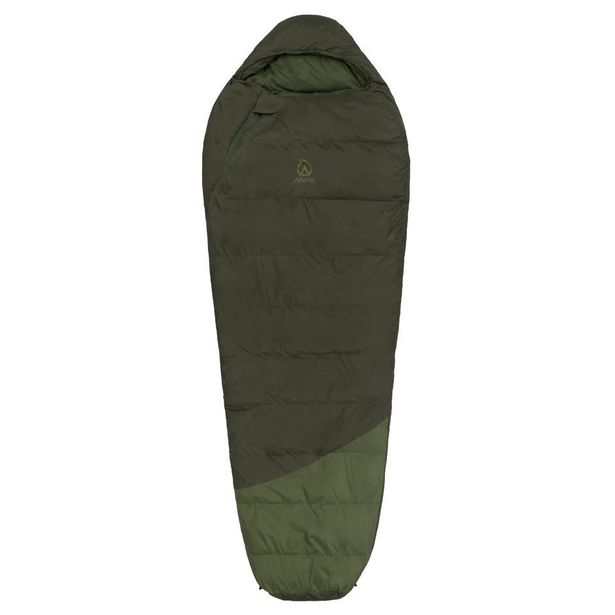 Untuvamakuupussi Anar Uvja II 600, max.pituus 195cm, tummanvihreä