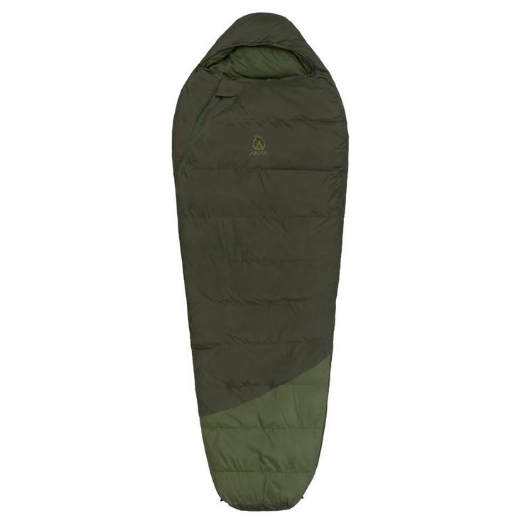 Untuvamakuupussi Anar Uvja II 600, max.pituus 195cm, tummanvihreä