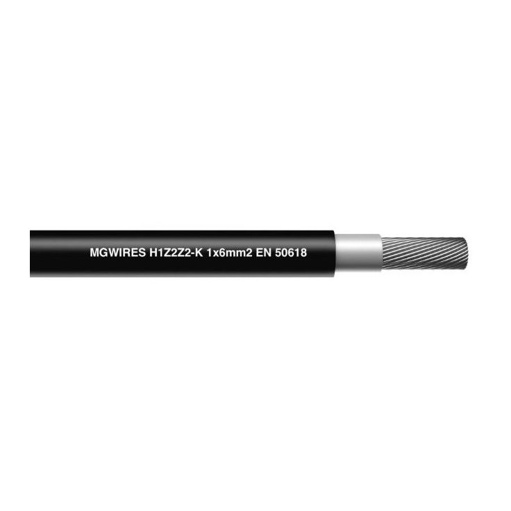 Aurinkosähkökaapeli MGWires 6 mm², eri pituuksia