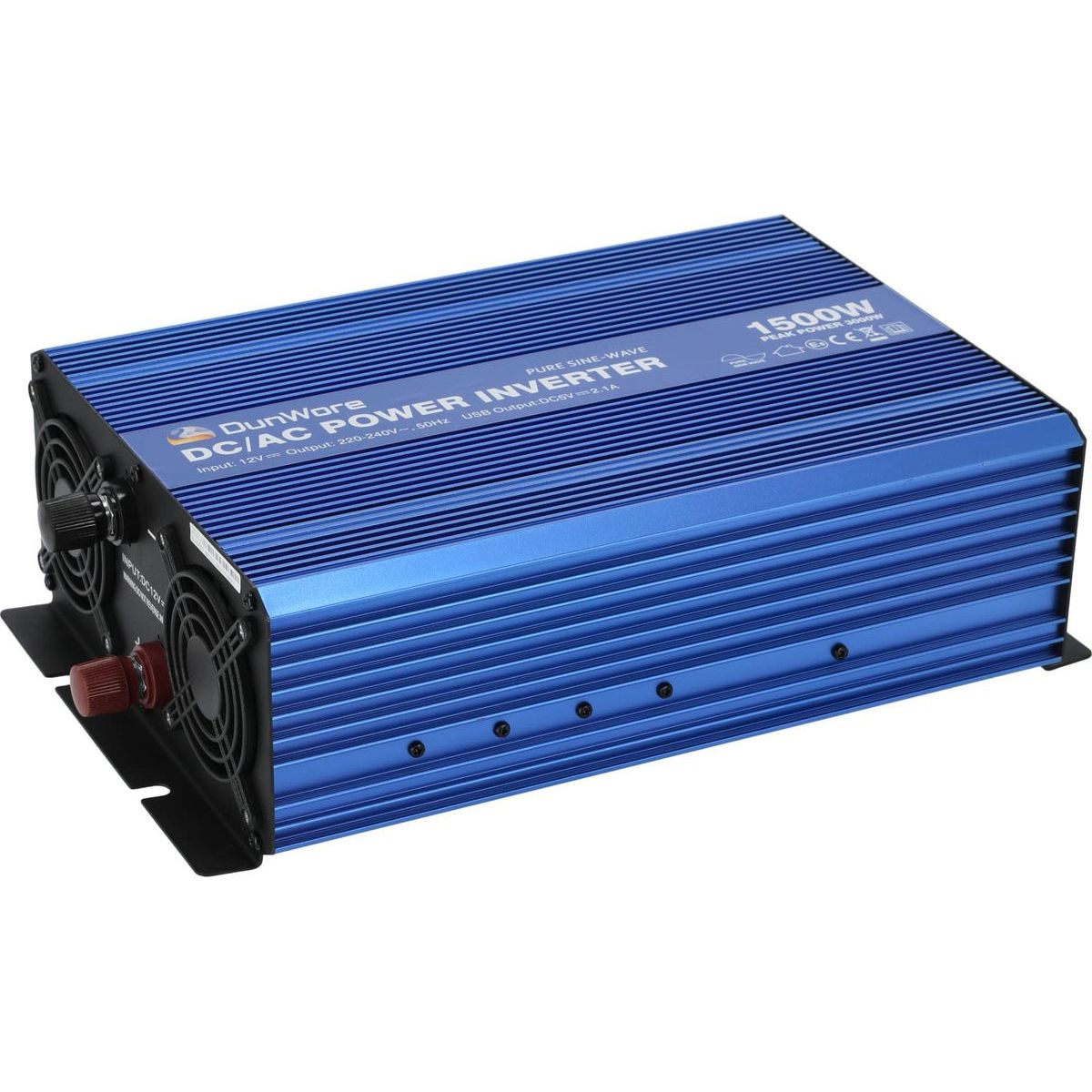 Siniaaltoinvertteri DunWore PS 12V 1500W