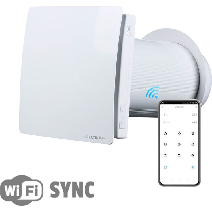 Ilmanvaihtokone lämmön talteenotolla Cooltron Reco 60 SYNC WIFI
