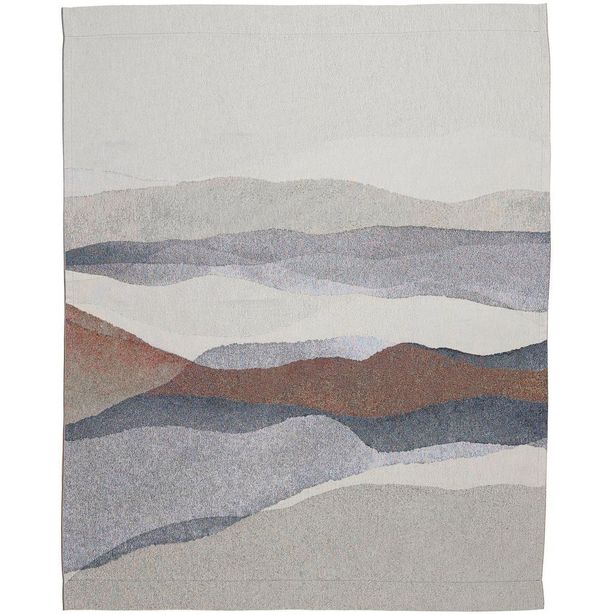 Seinävaate Svanefors Dunes, 98x129cm, ruskea