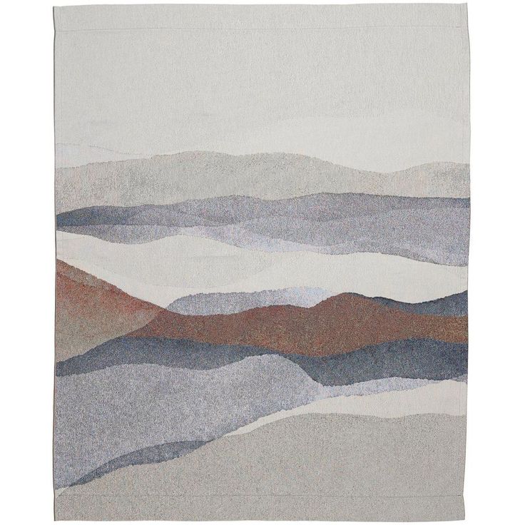 Seinävaate Svanefors Dunes, 98x129cm, ruskea