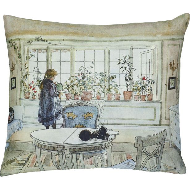 Koristetyynynpäällinen Svanefors Blomster, 50x60cm, monivärinen