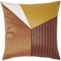 Koristetyynynpäällinen Svanefors Mona, 45x45cm, ruskea