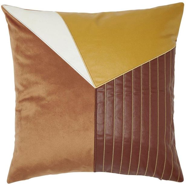 Koristetyynynpäällinen Svanefors Mona, 45x45cm, ruskea