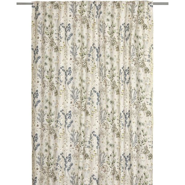 Sivuverho Svanefors Wood, 135x280cm, 2kpl/pkt