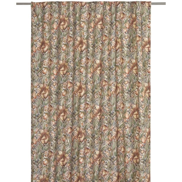 Sivuverho Svanefors Theo, 135x260cm, 2kpl/pkt, beige