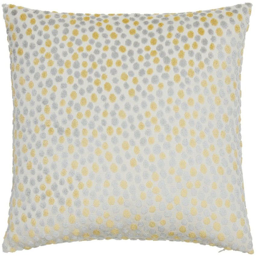 Koristetyynynpäällinen Svanefors Pongo, 45x45cm, keltainen