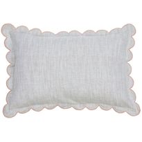 Koristetyynynpäällinen Svanefors Sabina, 40x60cm, korallinpunainen