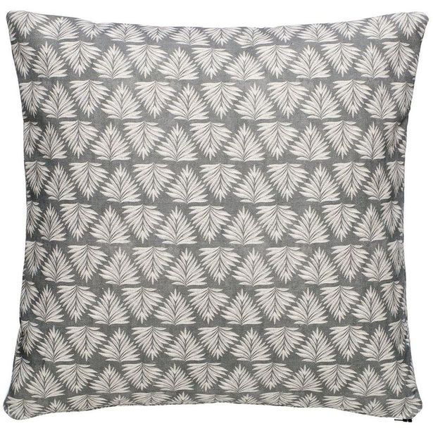 Koristetyynynpäällinen Svanefors Aloe, 45x45cm, harmaa