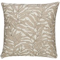 Koristetyynynpäällinen Svanefors Blad, 45x45cm, beige