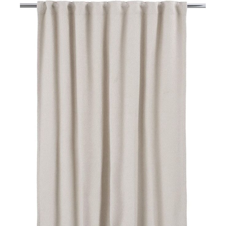 Sivuverho Svanefors Gina, 140x280cm, 2kpl/pkt, beige