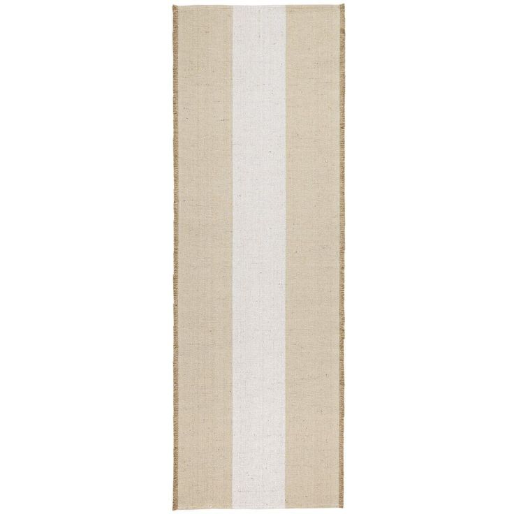 Kaitaliina Svanefors Turid, 48x150cm, luonnonvalkoinen