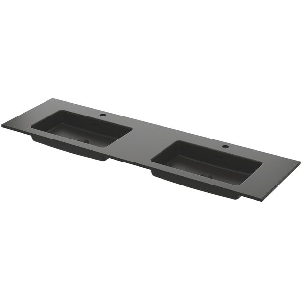 Pesuallas Svedbergs Ise, 1600x450mm, kaksoisallas, musta