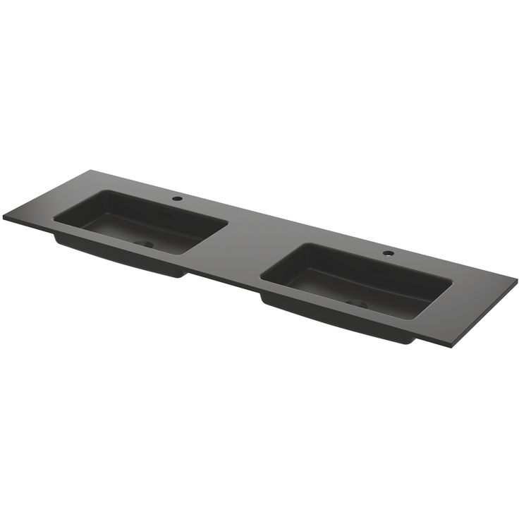 Pesuallas Svedbergs Ise, 1600x450mm, kaksoisallas, musta