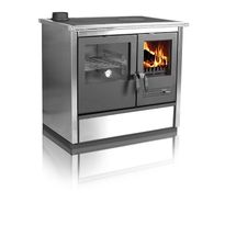 Puuliesi SVT North lasiovella, 9kW, eri värejä