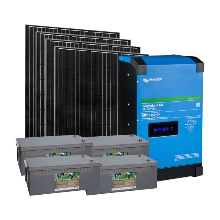 Aurinkoenergiapaketti Sunwind Hytte 230V