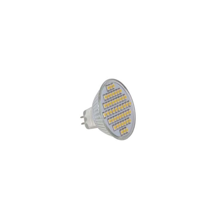 LED-kohdelamppu Sunwind 48 SMD, G4, MR16, 3W, 12V, ø50mm, 180lm, 2700K