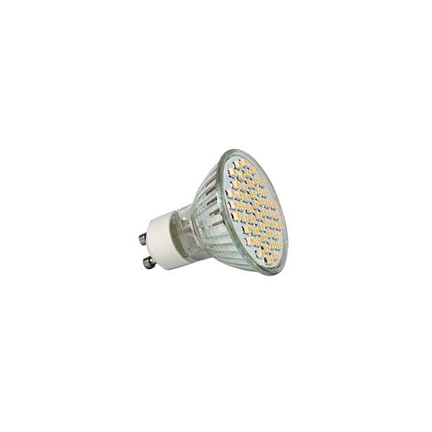 LED-kohdelamppu Sunwind 48 SMD, GU10, MR16, 3W, 12V, ø50mm, 180lm, 2700K