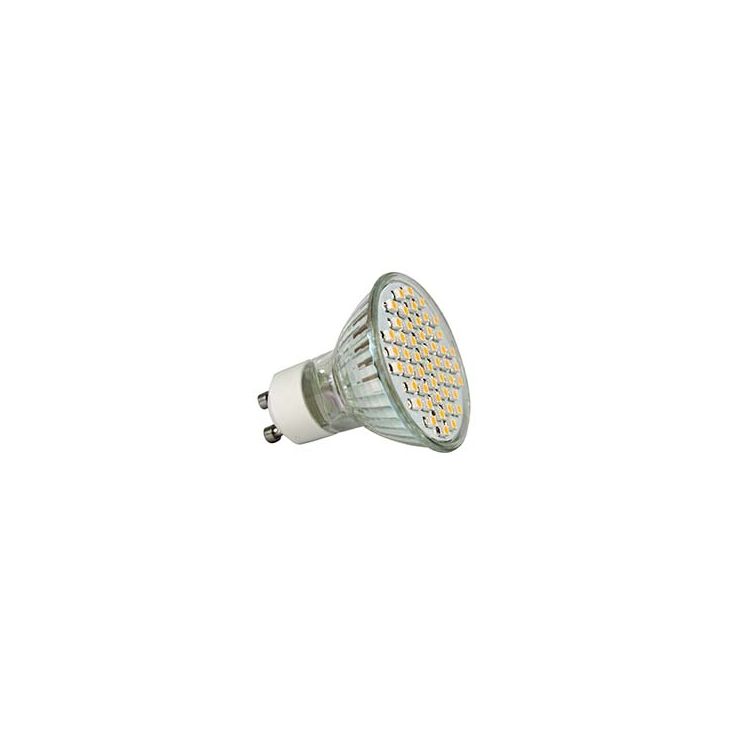 LED-kohdelamppu Sunwind 48 SMD, GU10, MR16, 3W, 12V, ø50mm, 180lm, 2700K