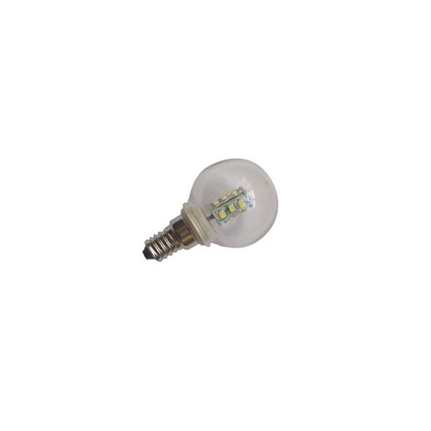 LED-lamppu Sunwind 15SMD, E14, 1W, 12V, ø45mm, 115-125lm, 3000K